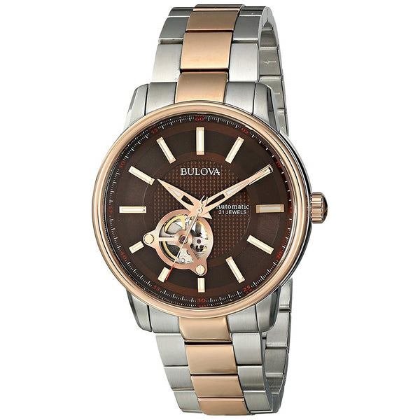 Bulova Men's 98A140 Automatic Two-Tone Stainless Steel Watch