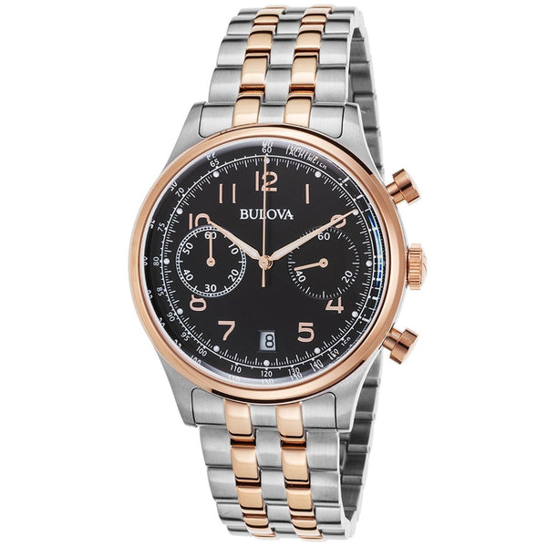 Bulova Men's 98B248 Classic Chronograph Two-Tone Stainless Steel Watch