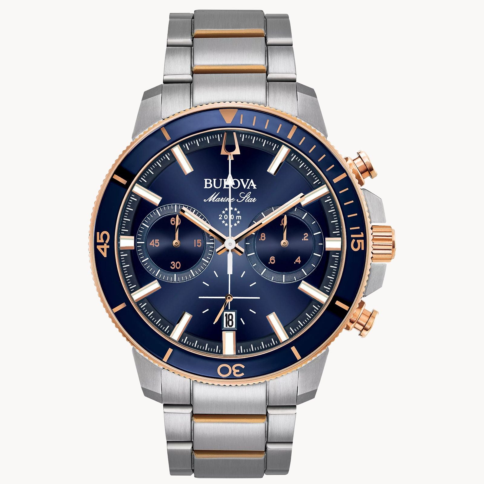 Marine Star Chronograph Watch
