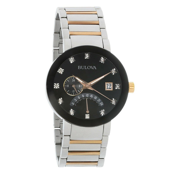 Bulova Men's 98D129 Diamond Chronograph Two-Tone Stainless Steel Watch