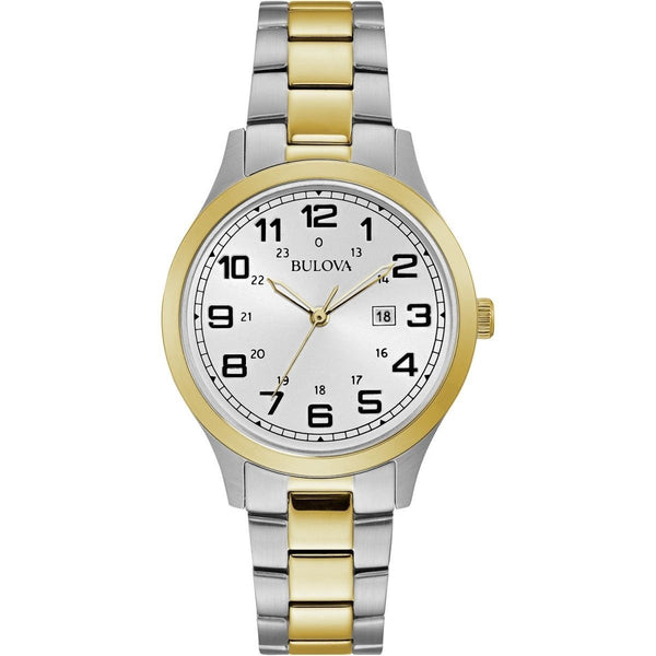 Bulova Women's 98M128 Dress Two-Tone Stainless Steel Watch