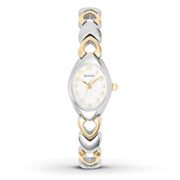 Bulova Women's 98V02 Dress Two-Tone Stainless Steel Watch