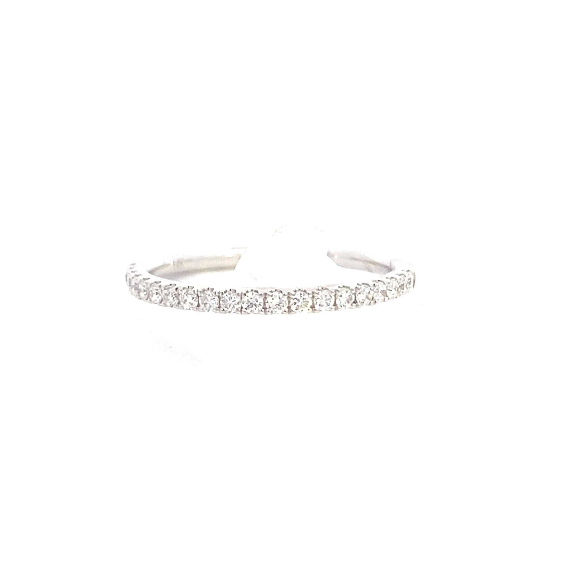 14K Lab Grown Diamond Half Eternity Band