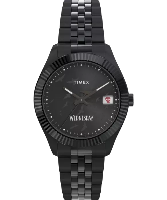 Timex® Analogue 'X Wednesday Legacy' Women's Watch TW2Y19600