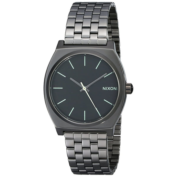 Nixon Men's A045-1885 Time teller Black Stainless Steel Watch