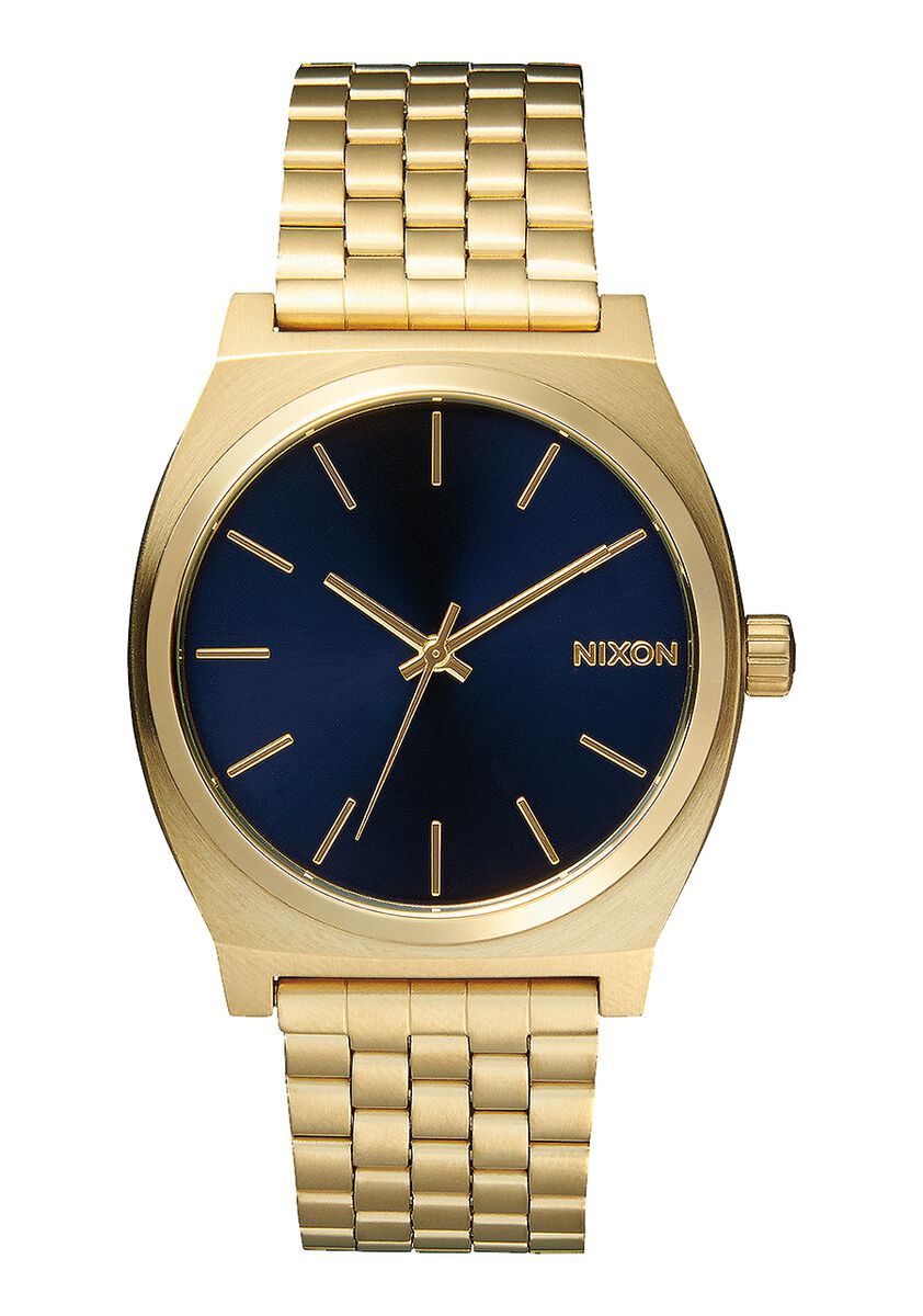 Time Teller Watch (Gold/Blue)