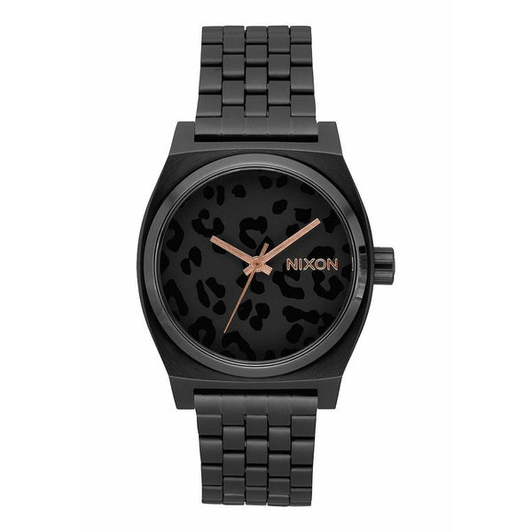 Nixon Women's A045-2125 Time Teller Black Stainless Steel Watch