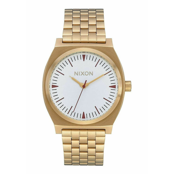 Nixon Unisex A045-3004 Time Teller Gold-Tone Stainless Steel Watch