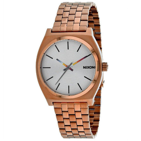 Nixon Men's A045-3174 Time Teller Rose Gold-Tone Stainless Steel Watch