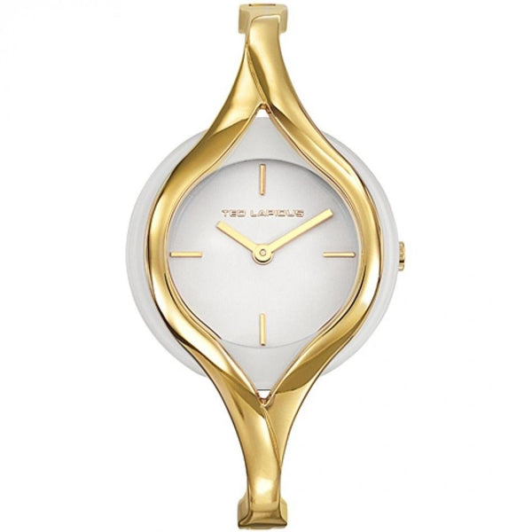 Ted Lapidus Women's A0596RAIX Classic Gold-Tone Stainless Steel Watch