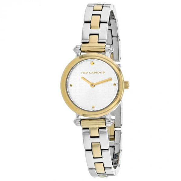 Ted Lapidus Women's A0680BBPX Classic Two-Tone Stainless Steel Watch
