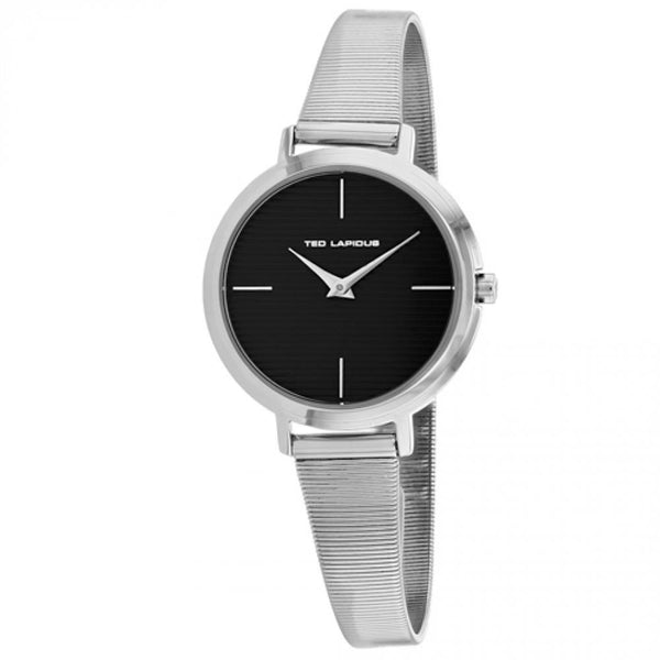 Ted Lapidus Women's A0712INIX Classic Stainless Steel Watch