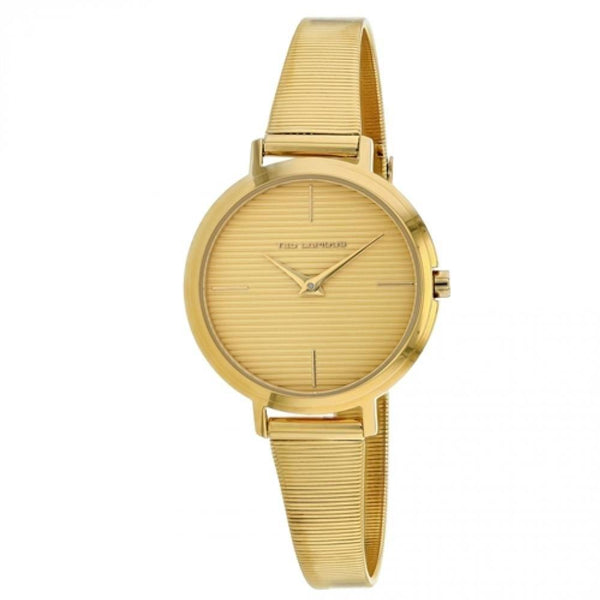 Ted Lapidus Women's A0712PYIX Classic Gold-Tone Stainless Steel Watch