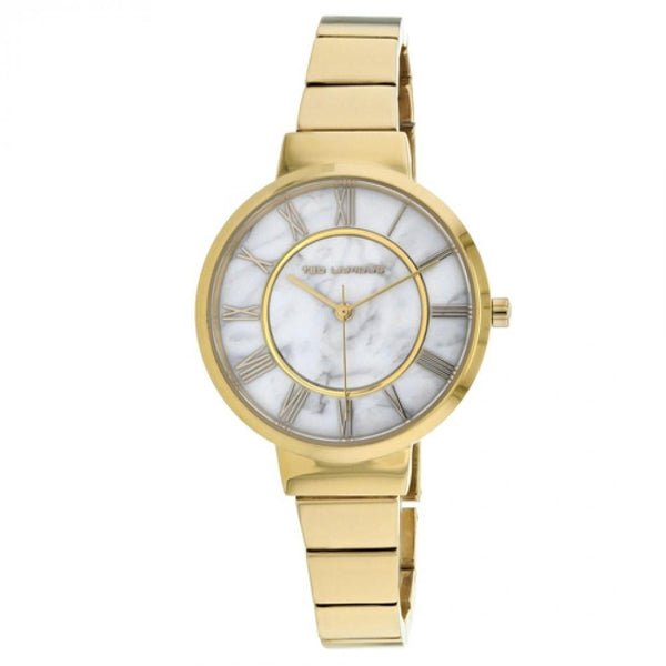 Ted Lapidus Women's A0714PARX Classic Gold-Tone Stainless Steel Watch