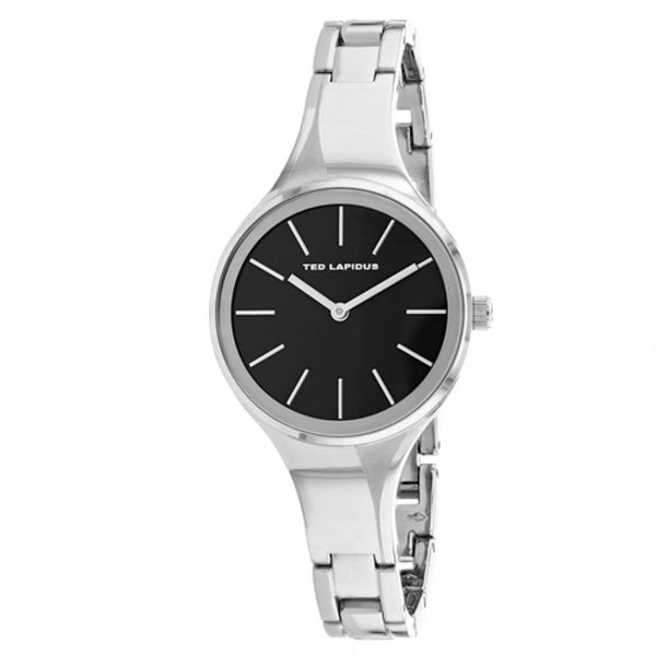 Ted Lapidus Women's A0722ANIW Classic Stainless Steel Watch