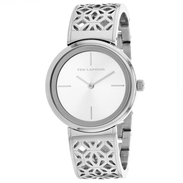 Ted Lapidus Women's A0729ANIW Classic Stainless Steel Watch