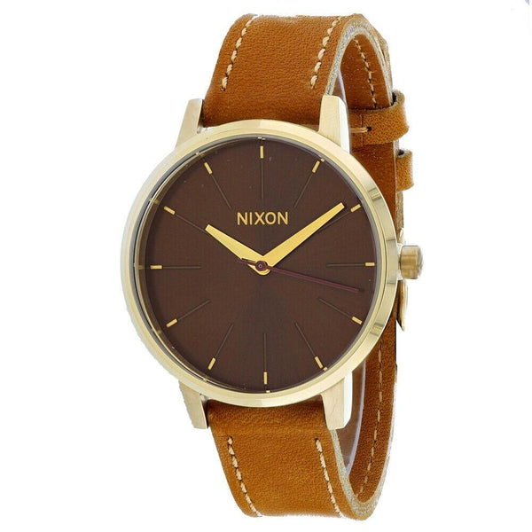 Nixon Women's A108-2804 Kensington Brown Leather Watch