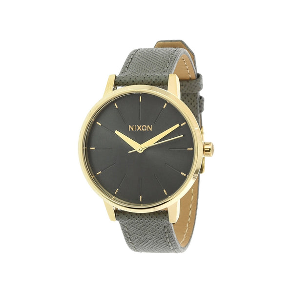 Nixon Women's A108-2815 Kensington Green Leather Watch