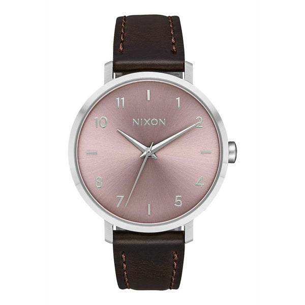 Nixon Women's A1091-2878 Arrow Brown Leather Watch