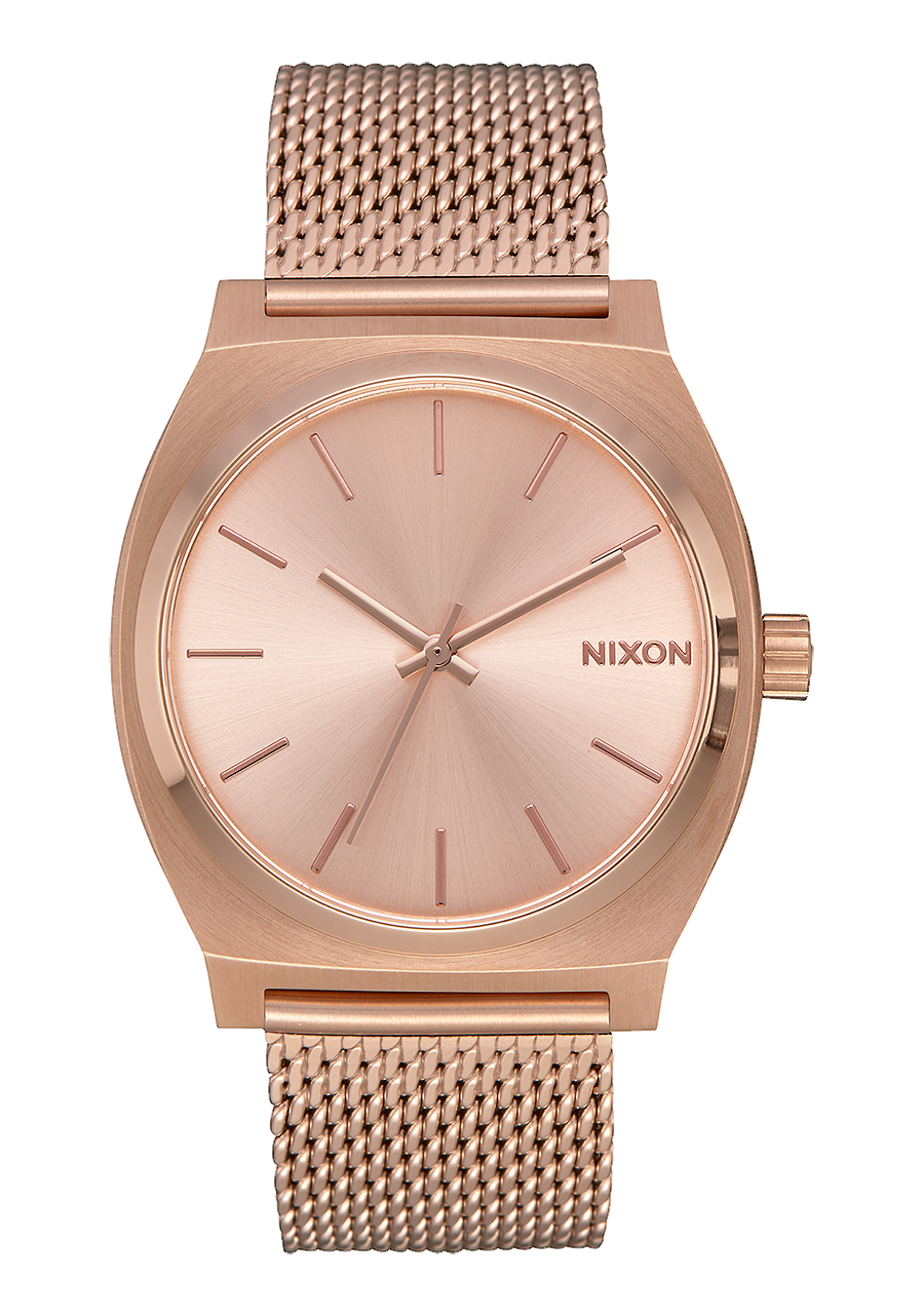 TIME TELLER MILANESE ALL ROSE GOLD