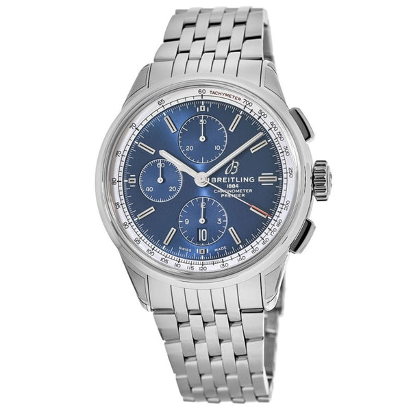 Breitling Men's A13315351C1A1 Premier Chronograph Stainless Steel Watch
