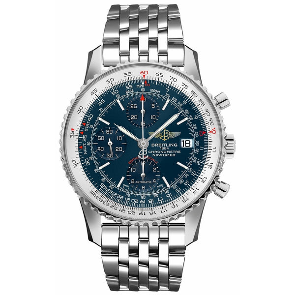 Breitling Men's A1332412-C942-451A Navitimer Heritage Chronograph Stainless Steel Watch