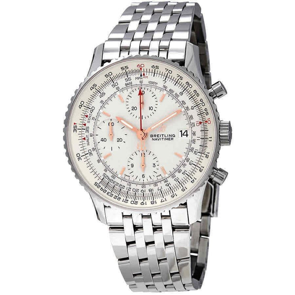 Breitling Men's A13324121G1A1 Navitimer 1 Chronograph Stainless Steel Watch