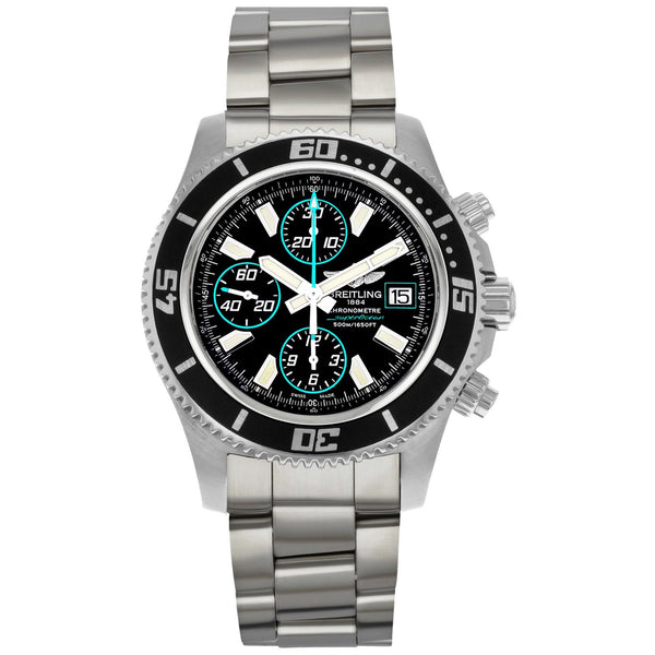 Breitling Men's A1334102-BA83-162A Superocean Chronograph Stainless Steel Watch