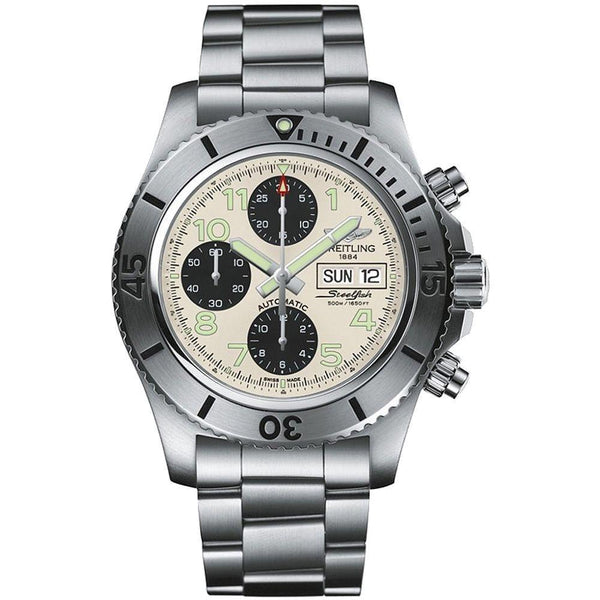 Breitling Men's A13341C3-G782-163A Superocean Chronograph Chronograph Stainless Steel Watch