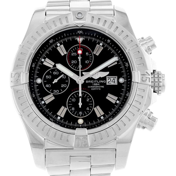Breitling Men's A1337011-B907-135A Super Avenger Aeromarine Chronograph Stainless Steel Watch