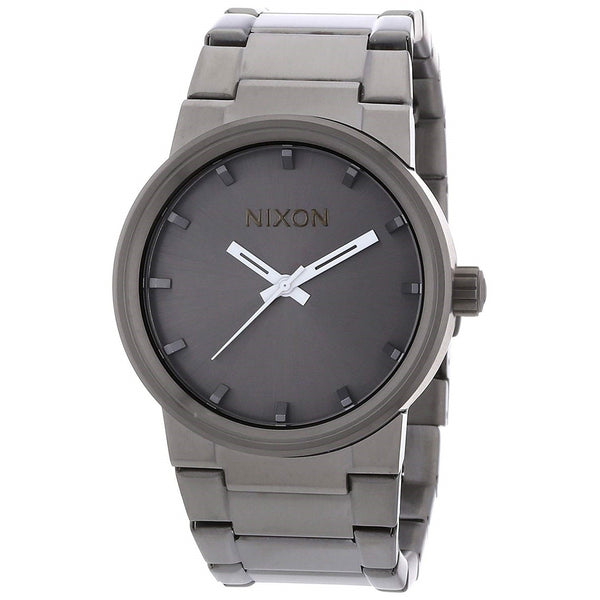 Nixon Men's A160-632 Cannon Gunmetal Stainless Steel Watch
