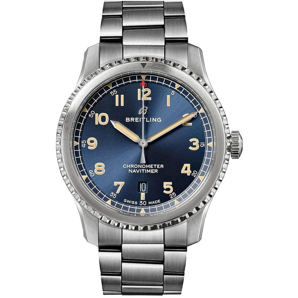Breitling Men's A1731510-C998-187A Aviator 8 Stainless Steel Watch