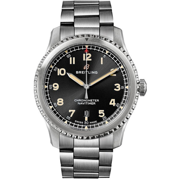Breitling Men's A17315101B1A1-187A Aviator 8 Stainless Steel Watch