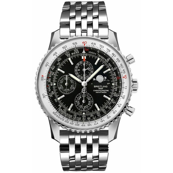 Breitling Men's A1937012-BA57-453A Navitimer 1461 Chronograph Stainless Steel Watch