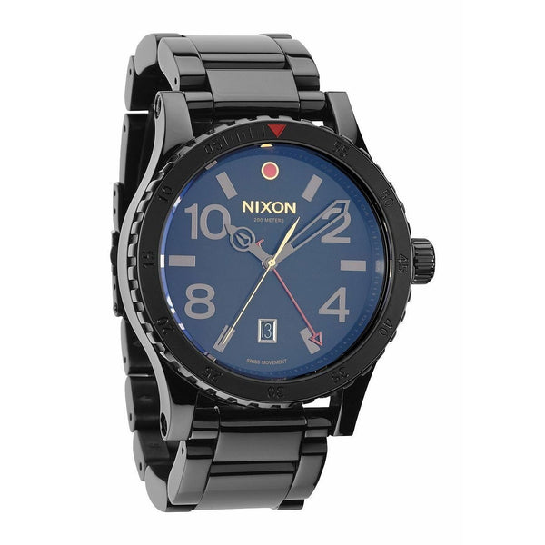 Nixon Men's A277-1883 Diplomat  Black Stainless Steel Watch