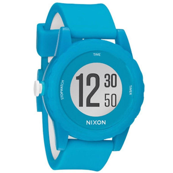 Nixon Men's A326-917 Digital Blue Silicone Watch