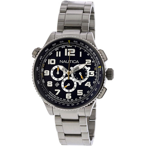 Nautica Men's A34524G OCN Chronograph Stainless Steel Watch