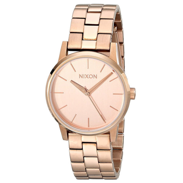 Nixon Women's A361-897 Kensington Rose-Tone Stainless Steel Watch