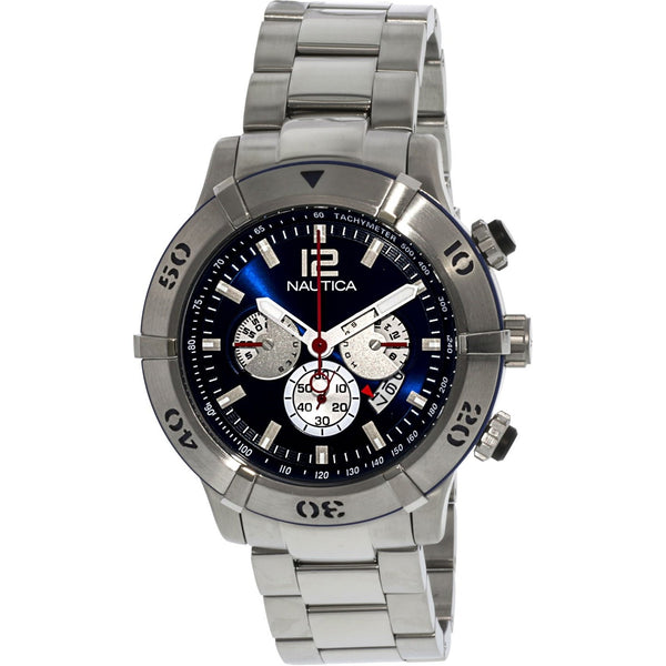 Nautica Men's A36510G NCS Chronograph Stainless Steel Watch