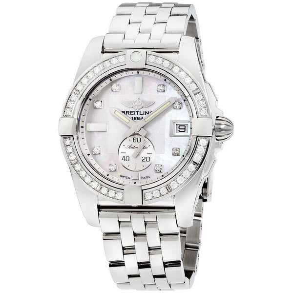 Breitling Women's A3733053-A717-376A Galactic Stainless Steel Watch