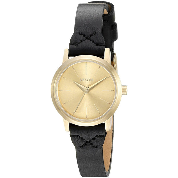 Nixon Women's A398-2143 Kenzi Black Leather Watch