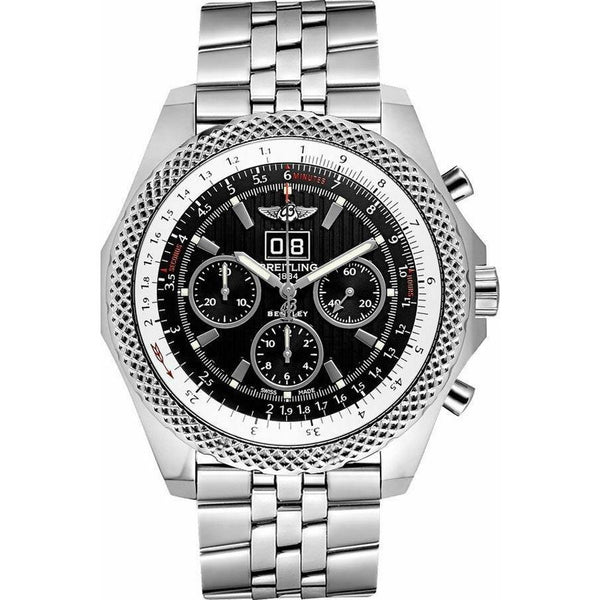 Breitling Men's A4436412-BE17-990A Bentley 6.75 Chronograph Stainless Steel Watch