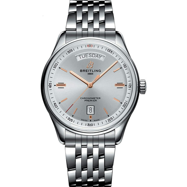 Breitling Men's A4534021-G846-456A Premier  Stainless Steel Watch