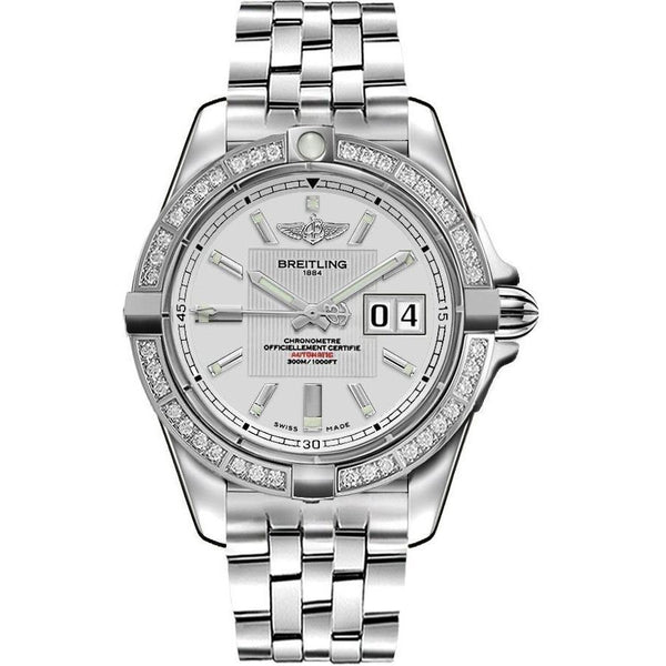 Breitling Men's A49350LA-G699-366A Galactic 41 Stainless Steel Watch
