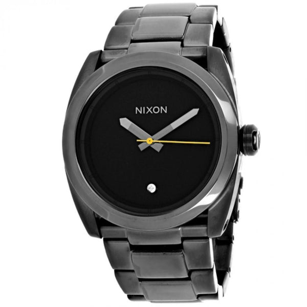 Nixon Men's A507-131 Kingpin Black Stainless Steel Watch