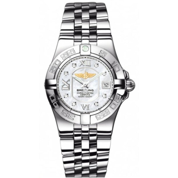 Breitling Women's A71340L2-A679-368A Galactic 30 Stainless Steel Watch