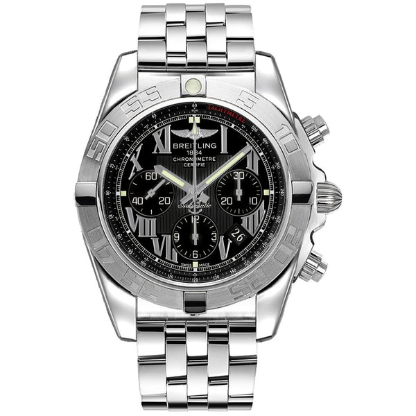 Breitling Men's AB011011-B956 Chronomat 44 Chronograph Automatic Stainless Steel Watch