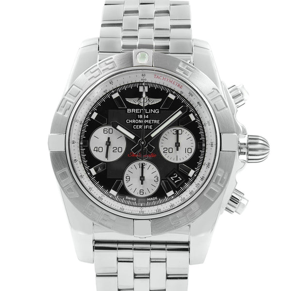 Breitling Men's AB011011-B967-375A Chronomat 44 Chronograph Stainless Steel Watch