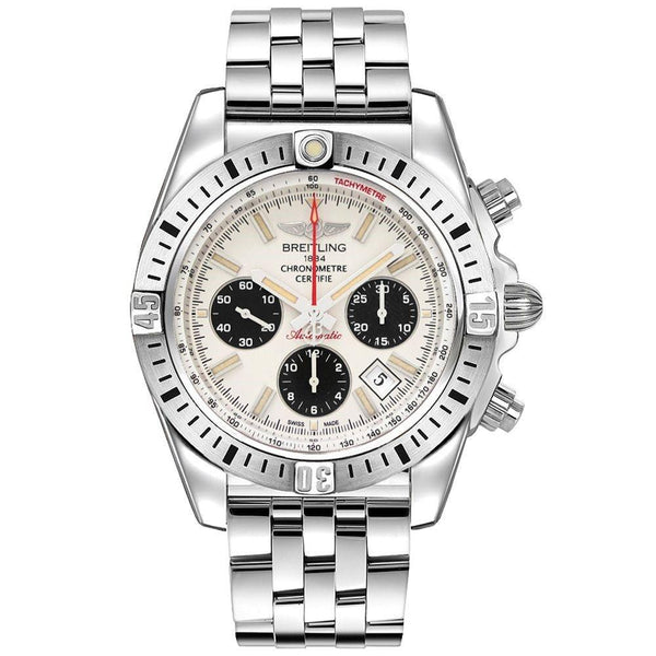 Breitling Men's AB01154G-G786-375A Chronomat 44 Chronograph Stainless Steel Watch