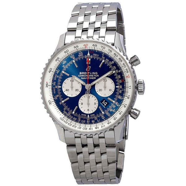 Breitling Men's AB012721-CA05-453A Navitimer Chronograph Stainless Steel Watch